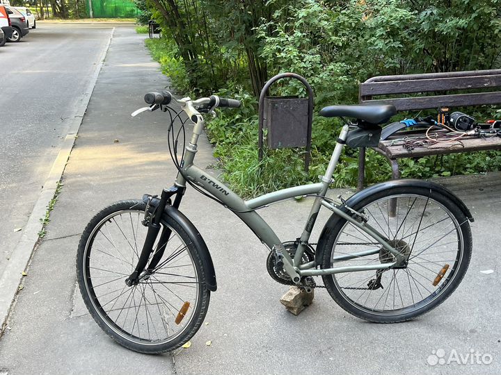 Городской велосипед btwin Hoprider 520