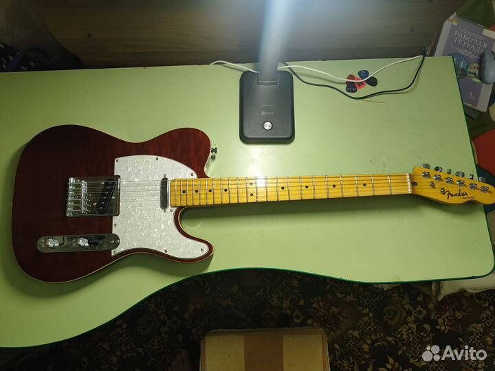 Fender Telecaster Red Wine Реплика