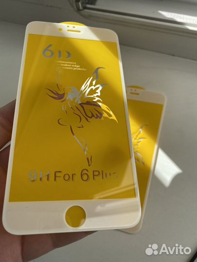 Защитное стекло 6 D iPhone 6 plus