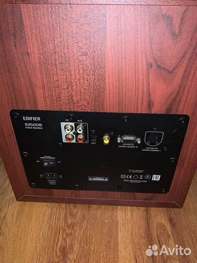 Акустическая система 2.1 Edifier S350DB brown