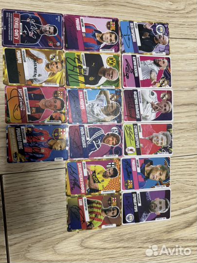 Футбольные карточки draxsus