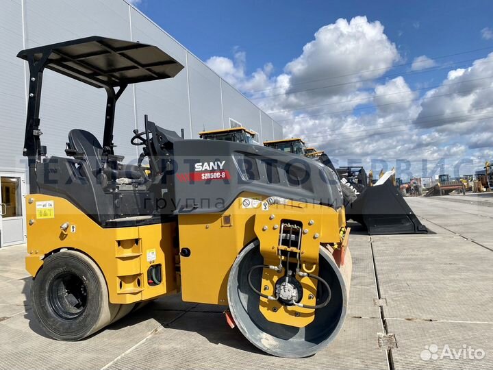 Дорожный каток Sany SZR50C-8, 2023
