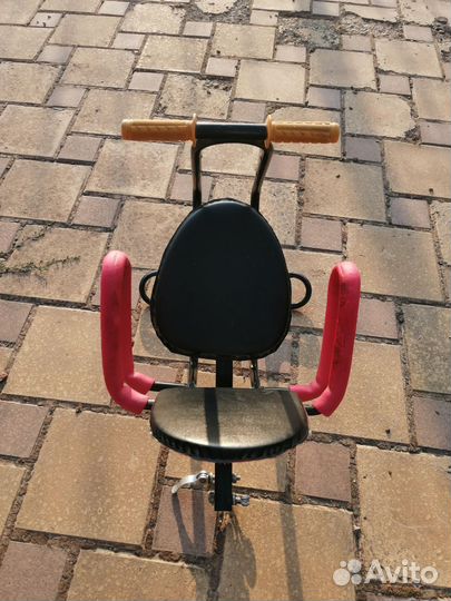 Сиденье сидушка детское на велосипед