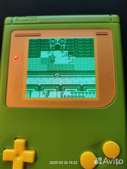 Gameboy DMG-01 ips mod Zelda