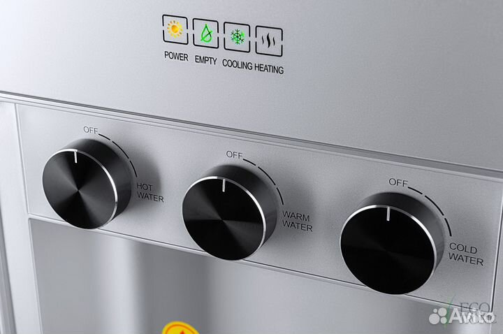 Новый Кулер для воды K42-LXE full silver