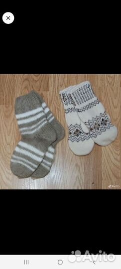 Носки вязаные ручной работы