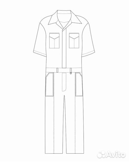 Технический эскиз / дизайн одежды