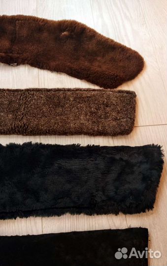 Пристяжной съёмный воротник. Натуральный мех