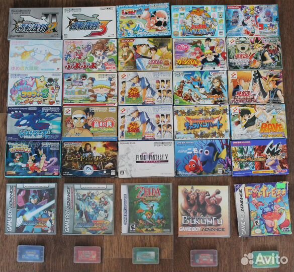 Картриджи Gameboy Advance - GBA