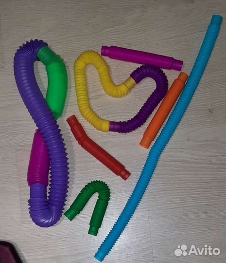 Подарок на Новый год.Поп ит трубки антистресс