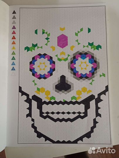 Раскраска по номерам, антистресс