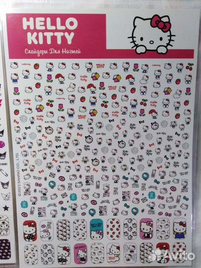 Наклейки слайдеры на ногти