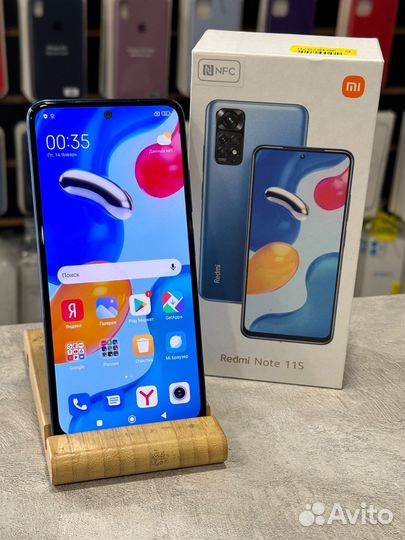 Xiaomi Redmi Note 11S 6/64gb Blue Как Новый