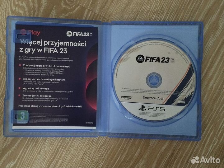 Fifa 23 ps5 диск