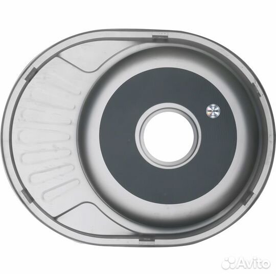 Мойка 5745 U melana 0,6/160 врезная овальная с си