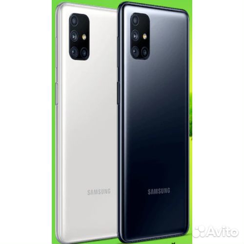 Лоток симкарты Samsung M51 черный