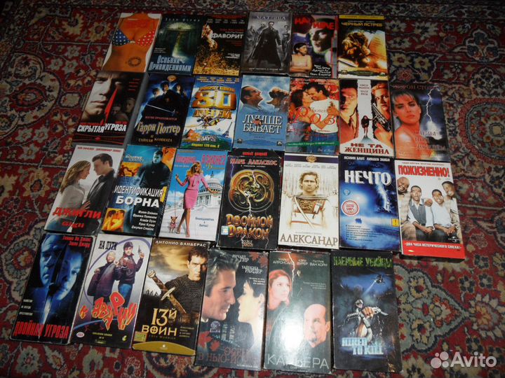 Видеокассеты для детей и взрослых