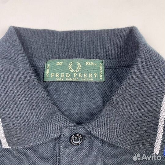 Поло с длинным рукавом Fred Perry оригинал