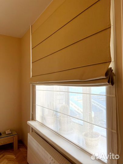 Двойная римская штора