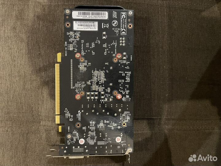 Видеокарта gtx 1050 ti palit