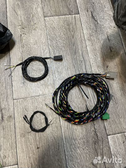 Проводка для установки штатного усилителя volvo