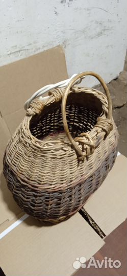 Корзина плетёная под реставрацию
