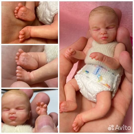 Кукла мини реборн