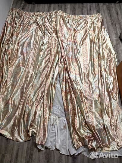 Комплект шторы и тюль бу