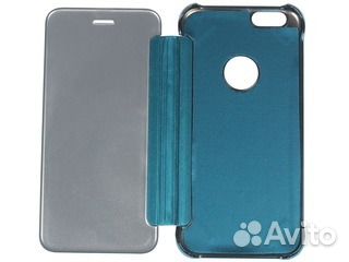 Стильный чехол-книжка для iPhone 6 / 6s (Blue)