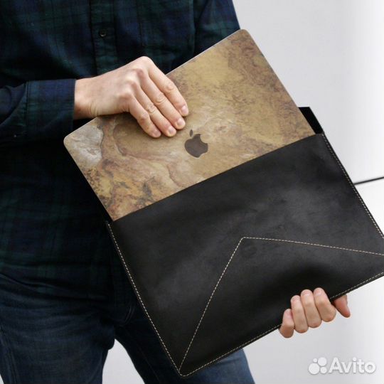 Чехол на macbook из натуральной кожи