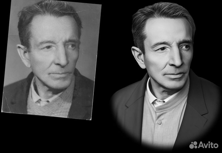 Ретушь фотографий на памятник