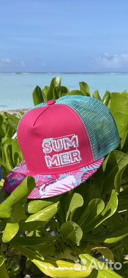 Кепка женская летняя цвет маджента