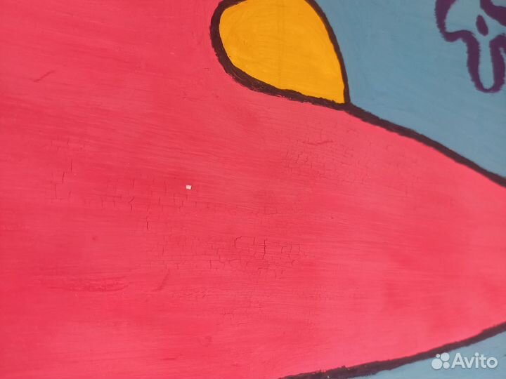 Картина гуашью