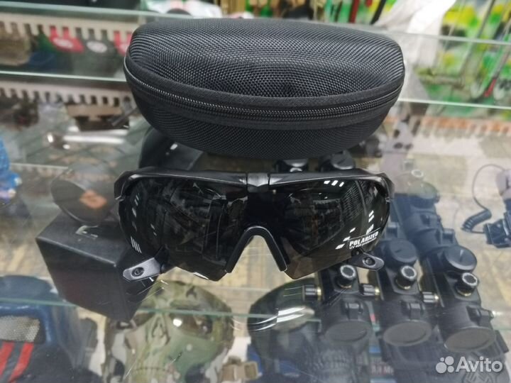 Тактические очки сменные линзы Black