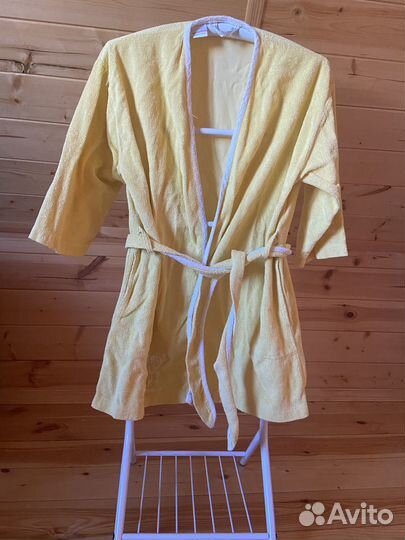 Халат Турция 100 хлопок с вышивкой 44 46