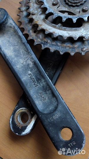 Велосипедные шатуны rpm-al8