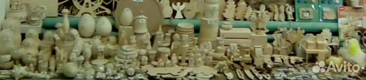 Сувениры из дерева: расписные и нерасписные