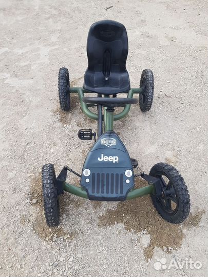 Детский веломобиль berg jeep junior BFR до 50 кг