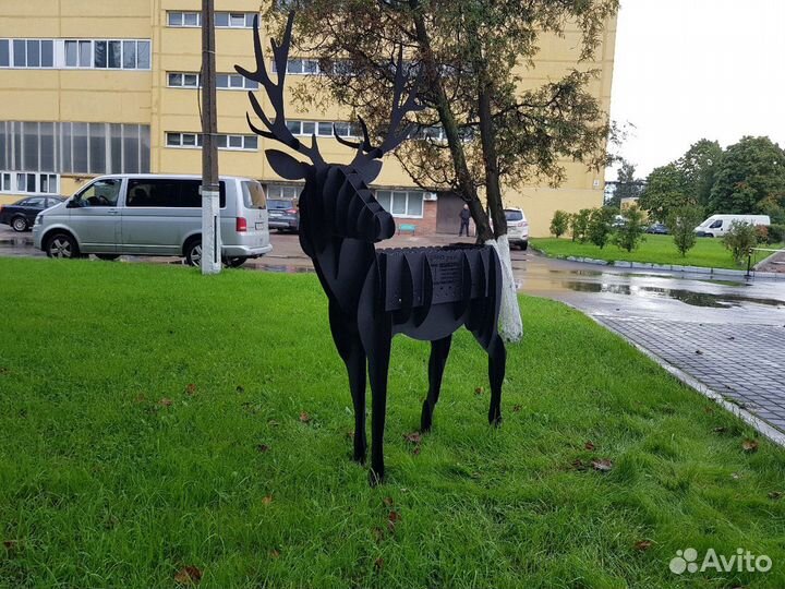 Мангал Олень Большой 4мм