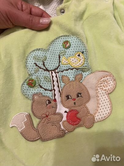 Комбинезон плюшевый