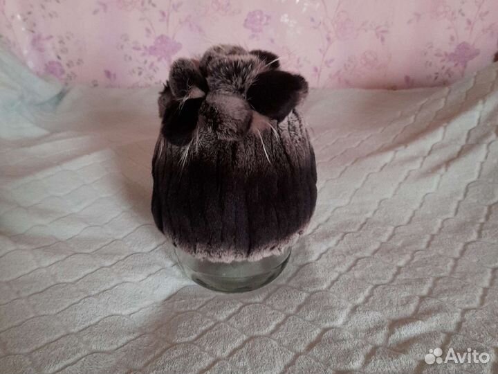 Шапка женская вязаная