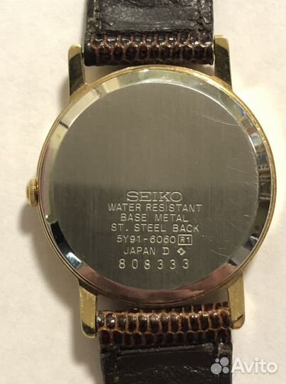 Часы Seiko 5Y91-6060 оригинальные