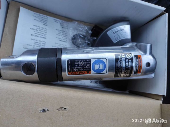 Продам CP854E Пневмошлифмашинка угловая 125 мм, 12