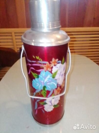 Термосы СССР со стеклянными колбами 1л и 2л