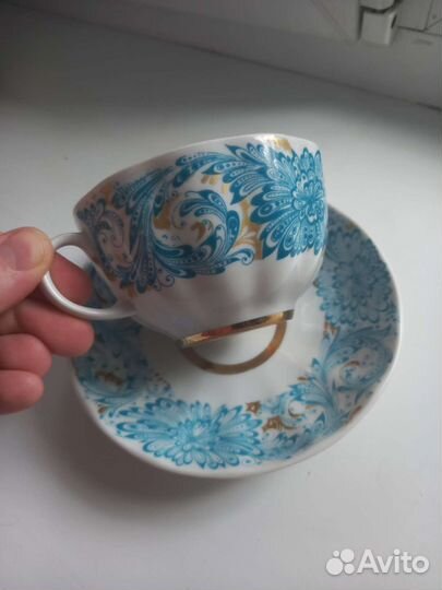 Чайная пара Жар-птица лфз СССР