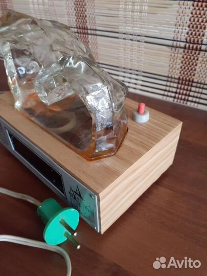 Часы настольные СССР с подсветкой