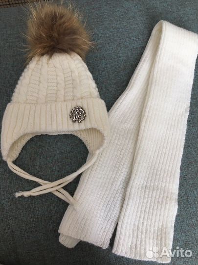 Комплект шапка и шарф