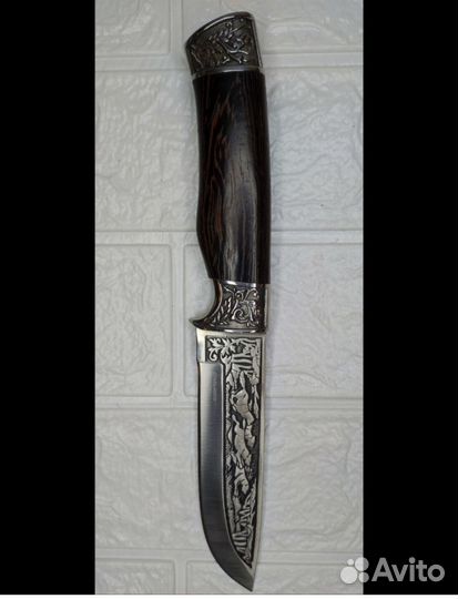 Нож для охоты, рыбалки и туризма. Хорошая сталь