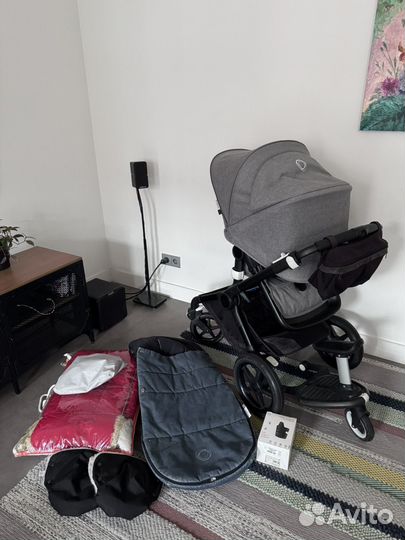 Коляска bugaboo fox2 + допы