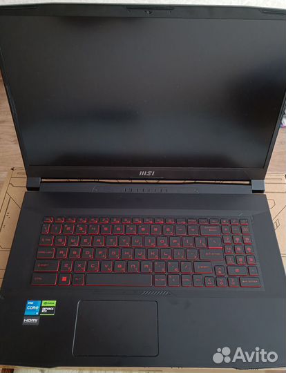 Игровой ноутбук msi 17.3